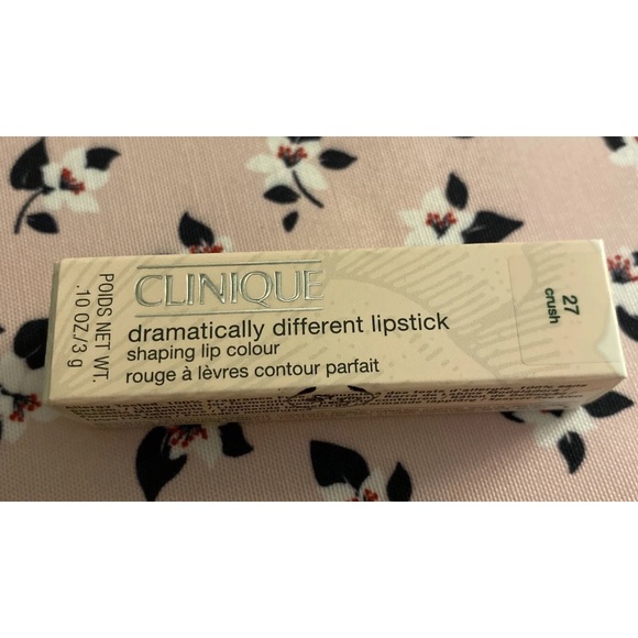 Clinique Dramatically Different Lipstick in Crush #27 Full Size NIB - Picture 3 of 3